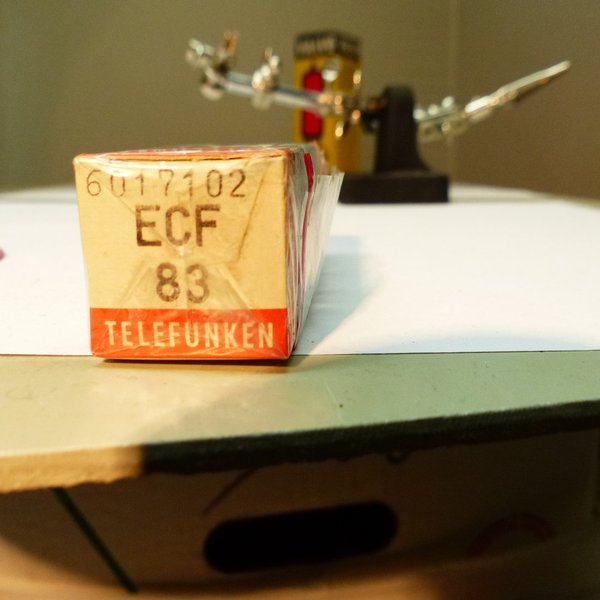 ECF83 Telefunken NEW in sealed Box Tube Röhre